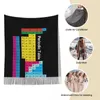 Halsdukar periodisk tabell över element sjal wrap womens varm lång mjuk halsduk vetenskap kemi pashmina