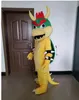 Sconto fabbrica giallo dinosauro costume della mascotte del vestito operato compleanno festa di compleanno vestito di Natale carnevale