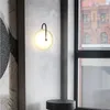 Lampade da parete Stile moderno nordico Lustro Luci per camera da letto a LED Decorazione Dormitorio Arredamento rustico Luce per la casa Esterno