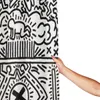 Duschvorhänge Kunstwerk Haring Pop Art Duschvorhang wasserdicht für Badezimmer 231025