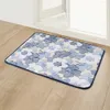 Tapis de sol pour chambre à coucher, paillasson d'entrée de maison, polaire de corail, décoration de porte de cuisine, salle de bain, salle de douche, tapis de pied antidérapant 231025