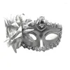 Feestartikelen Luxe Venetiaanse Maskers Vrouwen Meisjes Sexy Bloem Oogmasker Voor Fancy Dress Halloween Kerst Gezicht Covers