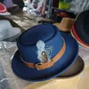 Berets Porkpie Hats for Men Fedoras Jazz Gentleman Flat Top Hat Panama Fashion Sombrero Hombre Chapeu Masculino Vintage Business