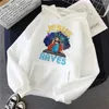 Women's Hoodies DJ Music Women 90s Kawaii Hood Pullover Female Korean Style