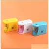 Pencilslipare Partihandel Matic Electric Pencil Sharpener Safe Fast Prevent Accidental Opening Stationery School Supplies Elever A DHG5L