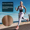 Afslankriem Zilver Ion Beweging Tailleriem Trainer Zweetriem Afslanken Sauna Tailletrimmer Buikband Gewichtsverlies Shapewear 231024