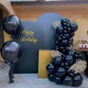 Christmas Decorations Black latex balloon chain package birthday party decoration adult wedding decoration 231025