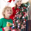 Decorações de Natal 36 Pcs Decoração de Árvore Bolas e Doces com Varas Enchimento Artesanato para Festa 231025