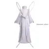 Cosplay Anime Bleach Kuchiki Rukia Cosplay Women Costume Rollplay Fantasia Woman Japanese Kimono Halloween Carnival kläder för förklädnad