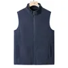 Men's Vests 2023 Cashmere Men Sleeveless Vest Jackets Fashion Wool Male Cotton-Padded Coats Women Warm Waistcoats Clothing 4Xl