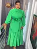 Robes de grande taille taille de mode fête africaine pour les femmes Dashiki Ankara dame robes de soirée élégante Turquie musulmane Maxi robe 2023 231025