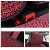 Car Seat Covers Back Rear Cover Mat Artificial Linen Breathable Auto Cushion Protector Universal Fit Most Cars Truck Suv Or Van