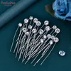 Hair Clips YouLaPan Shiny Rhinestone Woman Pins For Party Wedding Bridal Accessories Bride Girls Hairpin HP535