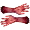 Dekoracje ogrodowe 2PCS Broken Hand Proteza protetyczna ornament Halloween Fałszywy trudny rekwizyty