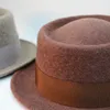 ベレー帽British Wool Fedora Hats for women men men autumn Winter Panama Party WeddingJazzキャップ