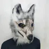 Fournitures de fête, masque de Cosplay Animal loup chien Halloween Latex le grand méchant, accessoires de Costume pour adultes