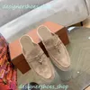 Dress 100% real Suede Moccasins loafers Summer Walk Charms embellished suede slippers Macaroon Luxe Mule shoes Genuine leather casual slip on flats