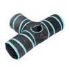 Cat Toys Tube Portable Tunnel Toy för hund liten husdjur