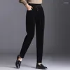 Women's Pants Harajuku Autumn Winter Warm High Waist Corduroy Capris Harem For Women Baggy Woman Trousers