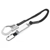 Klättringslep High Altitude Protective Safety Elastic Buffer Sling Belt med Carabiner Snap Hook Aerial Work Climb Wearable Anti Fall Off Rope 231025