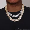 halsbandsdesigner smyckekedjor för män vnox kubansk kedjehalsband för män kvinnor grundläggande punk rostfritt stål trottoarklänk kedja chokers vintage guld färg fast metall