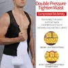1 st män formar bukformning av bukformning av kvinnors formningskomprimeringskjorta med dragkedja midjeträning bröstet topp 231025