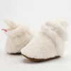 First Walkers Baby Socks Winter Baby Boy Girl Booties Fluff Soft Toddler Shoes First Walkers Anti-Slip Warm Born Infant Shoes Moccasin 231024