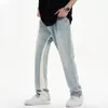 Dżinsy męskie 2023 Y2K Moda myj się niebieskie workowate spodnie kpop Mężczyźni ubrania proste koreańskie swobodne kobiety dżinsowe spodnie Pantaloni Uomo