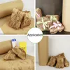 Gift Wrap Honeycomb Kraft Wrapping Paper Cyning Wrap Roll For Business DIY Presentförpackning Material Tissue Paper Christmas Birthday 231025