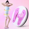 Twist Boards Home Workout Twist disk Magnetic Waist Wriggling Plate Slimming Legs Fitness Health Thin Waist Exerciser Twist Board with Bands 231025