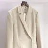 Trajes de mujer, bolso de marca, Blazers de lujo para mujer, chaqueta de traje informal clásica con doble botonadura para mujer para viajeros