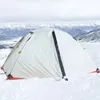 Палатки и навесы Hewolf 1595 Сверхлегкая двухслойная уличная палатка с алюминиевым столбом, водонепроницаемая ветрозащитная палатка для кемпинга, 2,51 кг, пляжная Barraca 231024