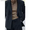 Men's Suits Blazers Men's Elegant Two-piece Suit Made of Corduroy Fabric Comfortable for Commuting Custom Man Suit Casual Fashionable and Slim Full Q231025