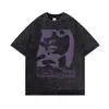 メンズTシャツERASツアー2023ワールドコンサートウォッシュシャツ男性女性スターエステティックTシャツファッションハラジュク特大ティー