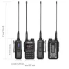 Grey Radtel RT-890 NOAA Weather Channel 6 Band Ham Amateur 2 Way Radio 999CH Walkie Talkie AM Air Aviation Band Color Scanner