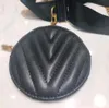 Bolso de diseñador para mujer Bolso bandolera de cuero Bolso cruzado de cuero genuino New Wave Bolso tipo cartera con dos juegos para hombres Mini paquete para presbicia Multi Pochette