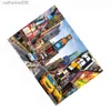 Puzzles 1000 Pieces Aldult Toys Educational Puzzle Modern Jigsaw Paper Time Square Adults ChildL231025