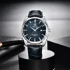 Armbandsur Benyar Design Top Brand Luxury Watch Mens Quartz Fashion Simple Moisture Proof Business Leather Watch 231025