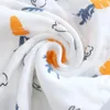 Towels Robes Cotton High-density Six Layer Gauze Large Towel Cotton Children's Towel Baby Bath Belly Wrap Towel Waterproof Bathrobes 231024