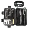 Gadget da esterno 20 Set Mtifunction Kit di strumenti Edc per esterni Sos Scatola di immagazzinaggio per attrezzatura di sopravvivenza con penna tattica Torcia Bracciale Sport Out Dhm5A