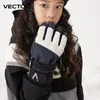 Ski Gloves VECTOR Warm Children's Winter Wool Waterproof Cotton Heated 231024