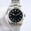 Mens Designer Watch Automatic Mechanical Watch 41mm All rostfritt stål Business Watch President Band Montre de Luxe Fashion Watch