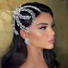 Fermagli per capelli A512 Pettine da sposa in cristallo per sposa Tiara nuziale Accessori di perle per donne e ragazze damigelle d'onore