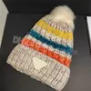 Cappelli a cuffia di design di lusso Cappelli a maglia termici autunno inverno Cappello a teschio di moda per uomo e donna Berretto caldo di alta qualità