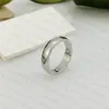 Anello di design Moda Coppia unisex Anelli Design scheletro per uomo Donna Diverse larghezze Gioielli da sposa Regali 5 Stile Alta qualità