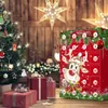 Decorazioni natalizie 2024 Calendario dell'Avvento di Natale per bambini Scatola regalo 24 Decorazioni Calendario Conto alla rovescia per bambini Ornamenti Sorpresa Regalo dell'Avvento di Natale 231025