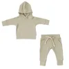 Ensembles de vêtements Mode bébé garçons printemps automne filles vêtements sport survêtements enfants costumes à manches longues veste pantalon 2 pièces 231025