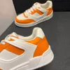 CEes LINEes Orange Couples Wear Luxury Men's Women Casual Sports Shoes Rubber Outsole Anti-slip Wear Unisex