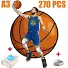 Puzzles 3D Wooden Jigsaw Sports All-Star Puzzle Basketball Rugby Baseball Golf Golf Star Puzzle Education DIY DIY Prezent urodzinowy dla dzieci dorosłych 231025