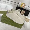 Kwaliteit Designer Casual Schoenen Bee Ace Sneakers Lage Heren Dames Schoenen Hoge Kwaliteit Tijger Geborduurd Zwart Wit Groene Strepen Wandelschoenen Maat 36-45 Met Geen Doos